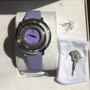 Purple Versace Venus watch